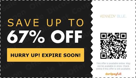 kennedy blue coupon code